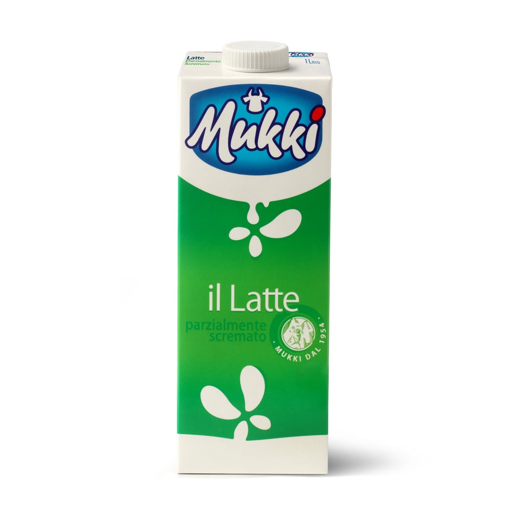Latte uht1l parzialmente scremato(lunga conservazione) - I sapori di Baù